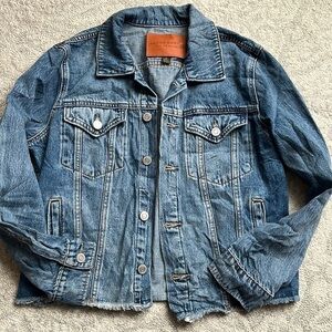 Woman’s Lucky Brand Jean Jacket Size Medium